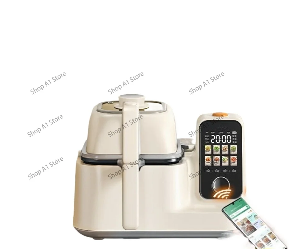 Kitchen Robot Machine Intelligent Automatic Rotation Stir-frying Smart Frying Robot רובוט חכם Mutfak Robotları Robo De Cozinha
