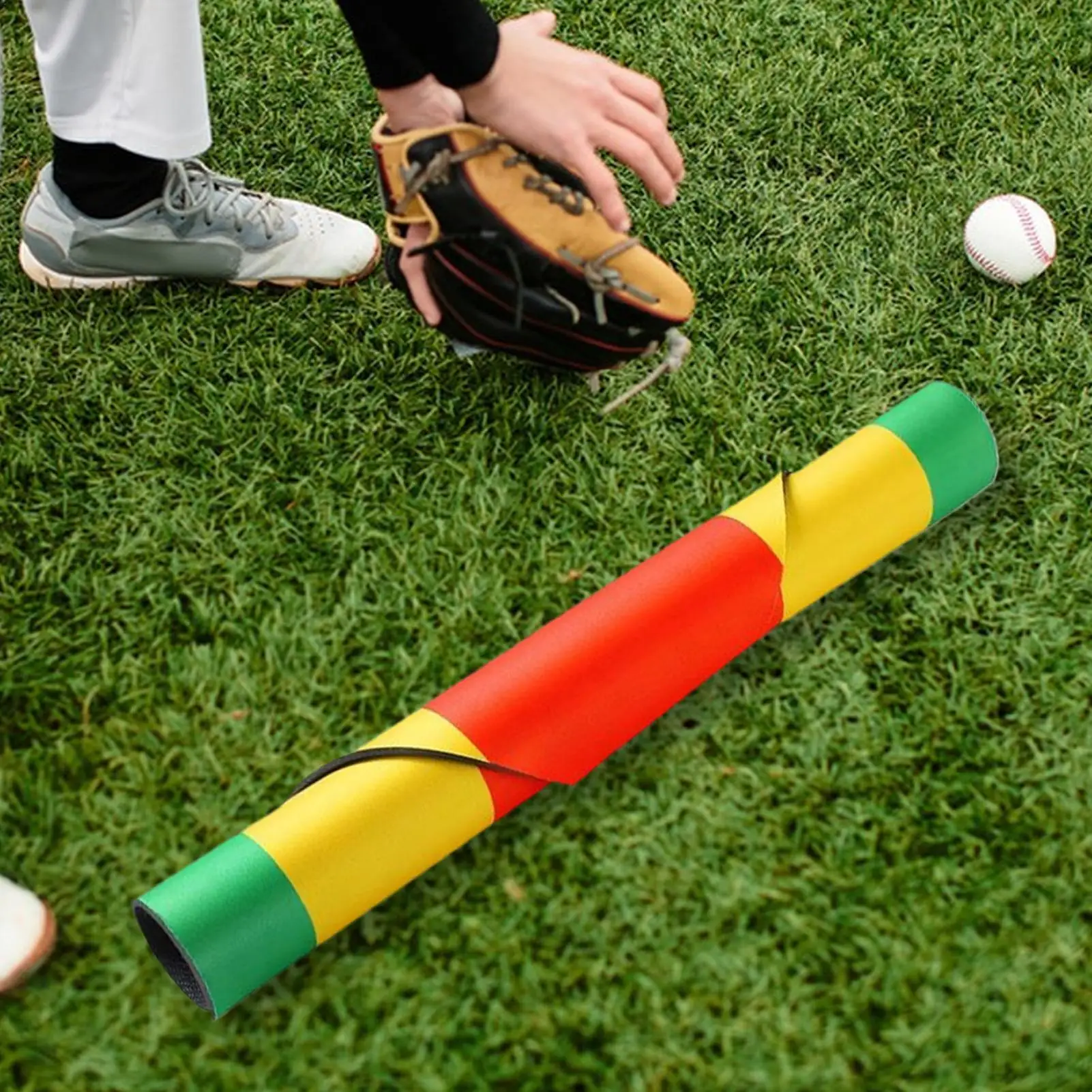 

Бейсбольный коврик для ударов, складной уличный тренировочный коврик для софтбола, противоскользящий мяч, спортивный коврик для ватина для семьи, жены, девочек и мальчиков