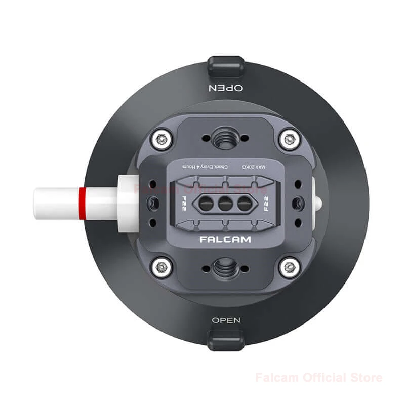 Imagem -02 - Falcam F22 Liberação Rápida Sucção Montagem 4.5 Polegada Copo da Câmera para o Carro Suporte de Viagem Barcket para Dslr Gopro Ação Câmera