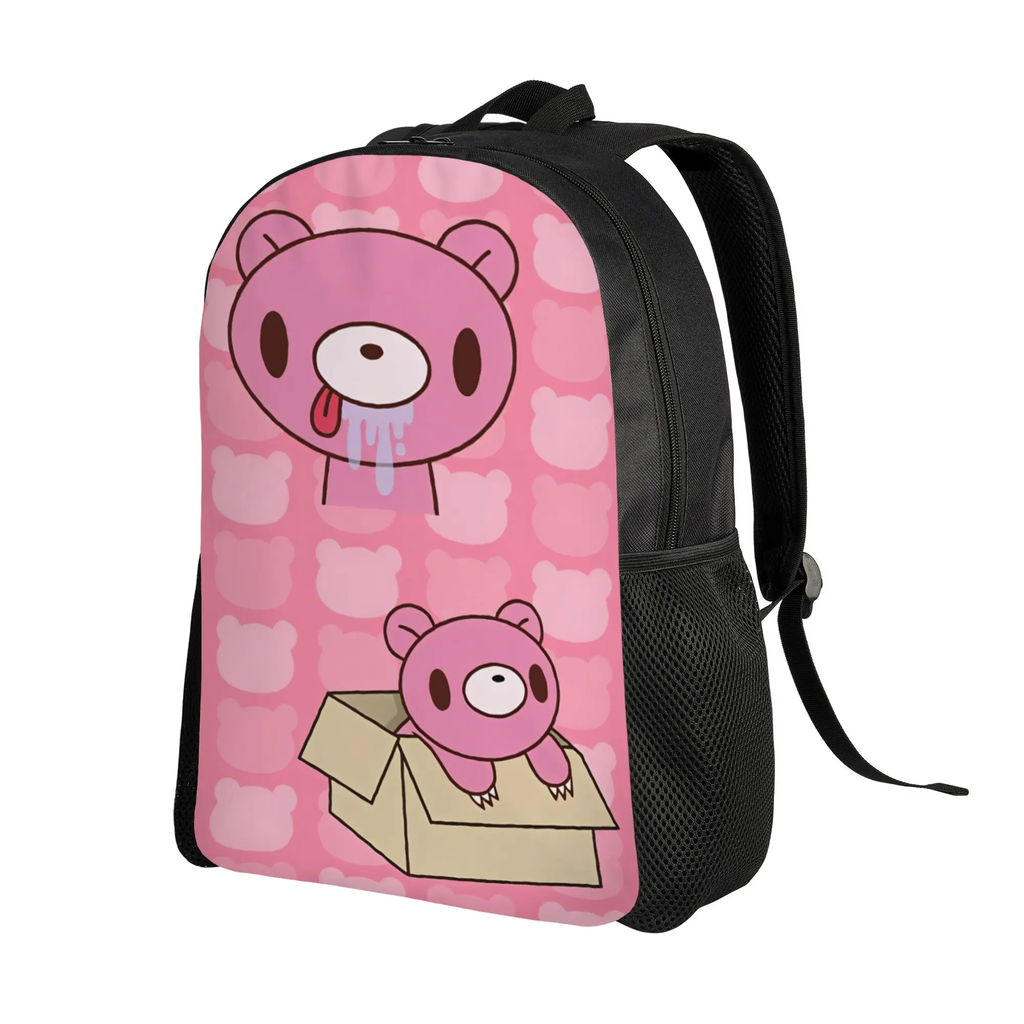 Cartoon G-Gloomy Bear  Backpack  University Backpacks Boy Girl High Quality Large High School Bags Streetwear Rucksack