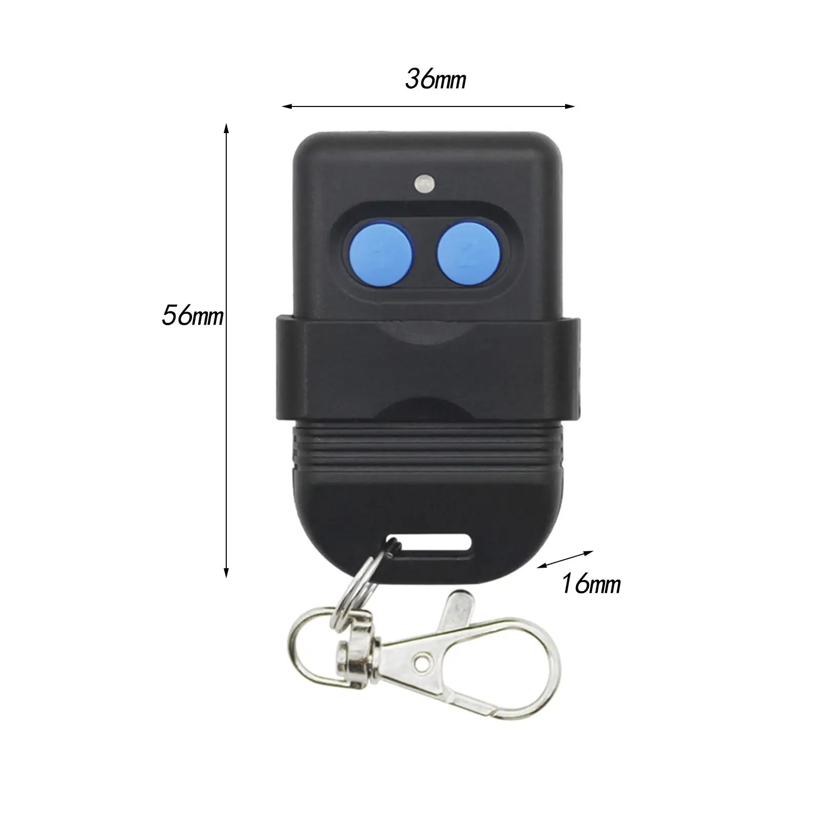 Controle remoto duplicado de garagem automática para controle industrial de persianas de rolamento