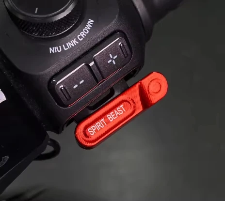 

Applies NIUNXT switch extension button to modify electric vehicle extended horn button start key