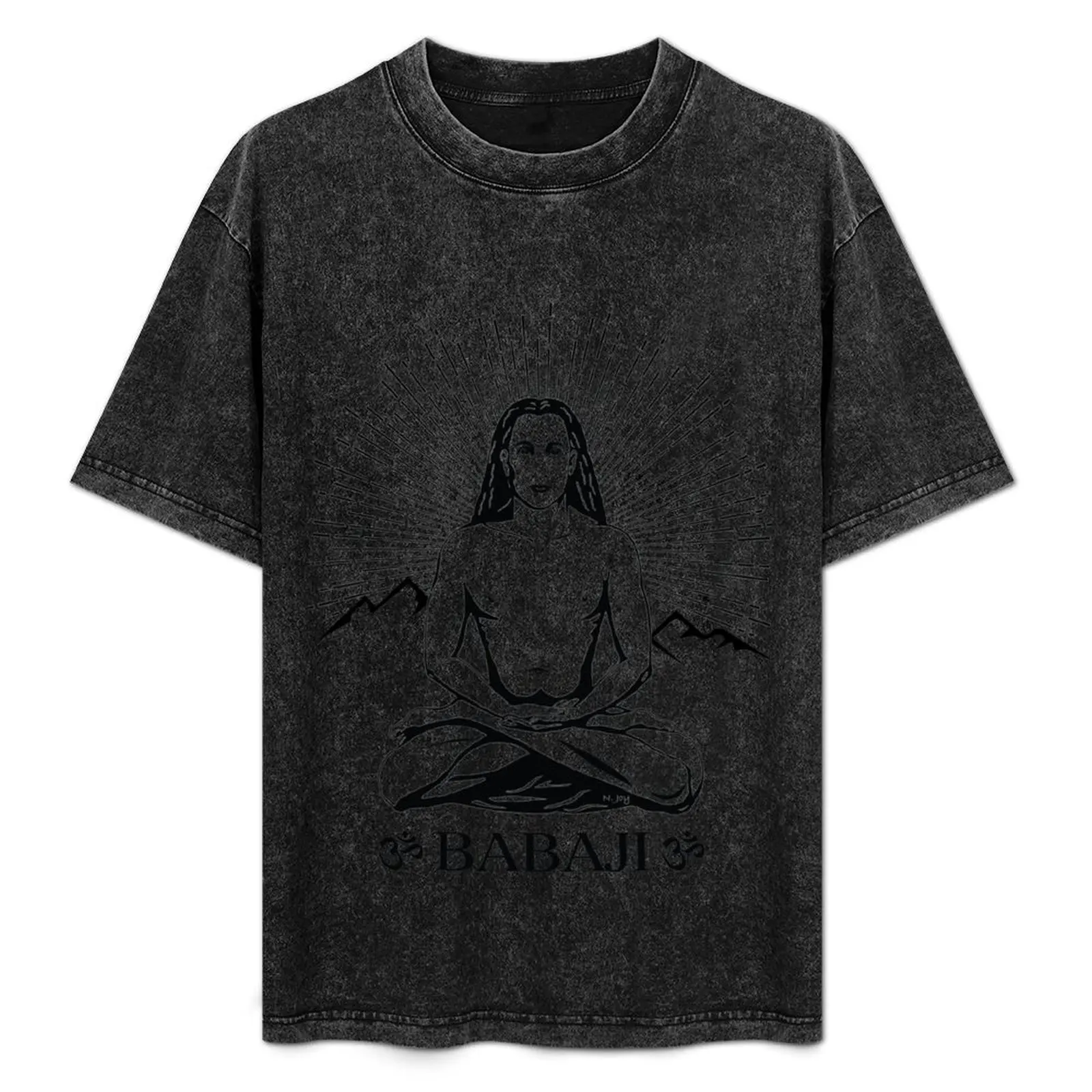 

Mahavatar Babaji T-Shirt topping shirts graphic tees valentines boutique clothes plain black t shirts men