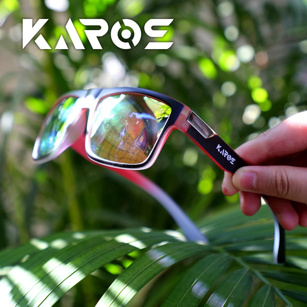KAROS Klassische polarisierte Sonnenbrille für Herren und Damen, UV400-Sonnenbrille, Angelbrille, Outdoor-Sportbrille, YZ2021 – Detail 4