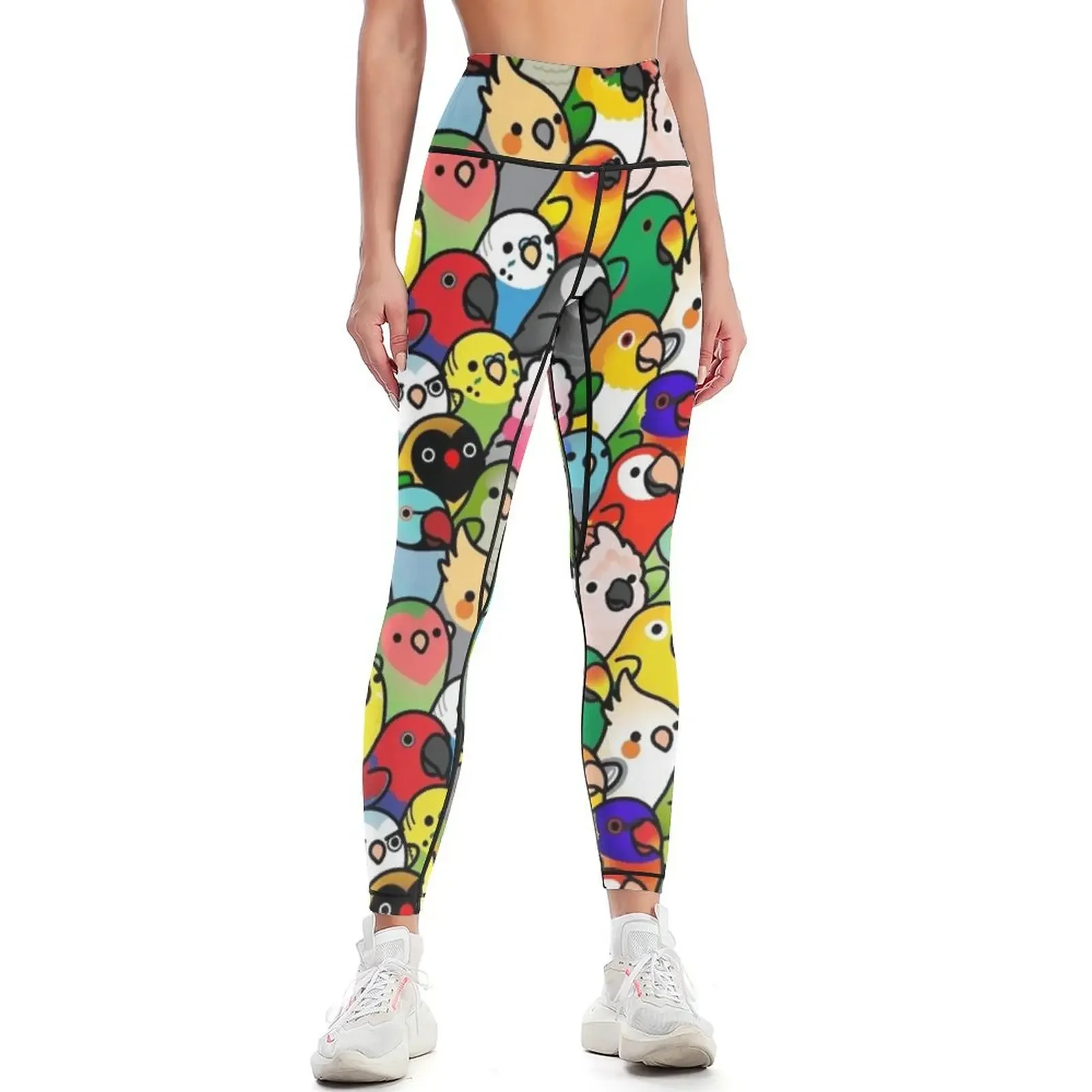 

Everybirdy Pattern Leggings for physical Women's sports Women's trousers Sportswear woman gym Womens Leggings