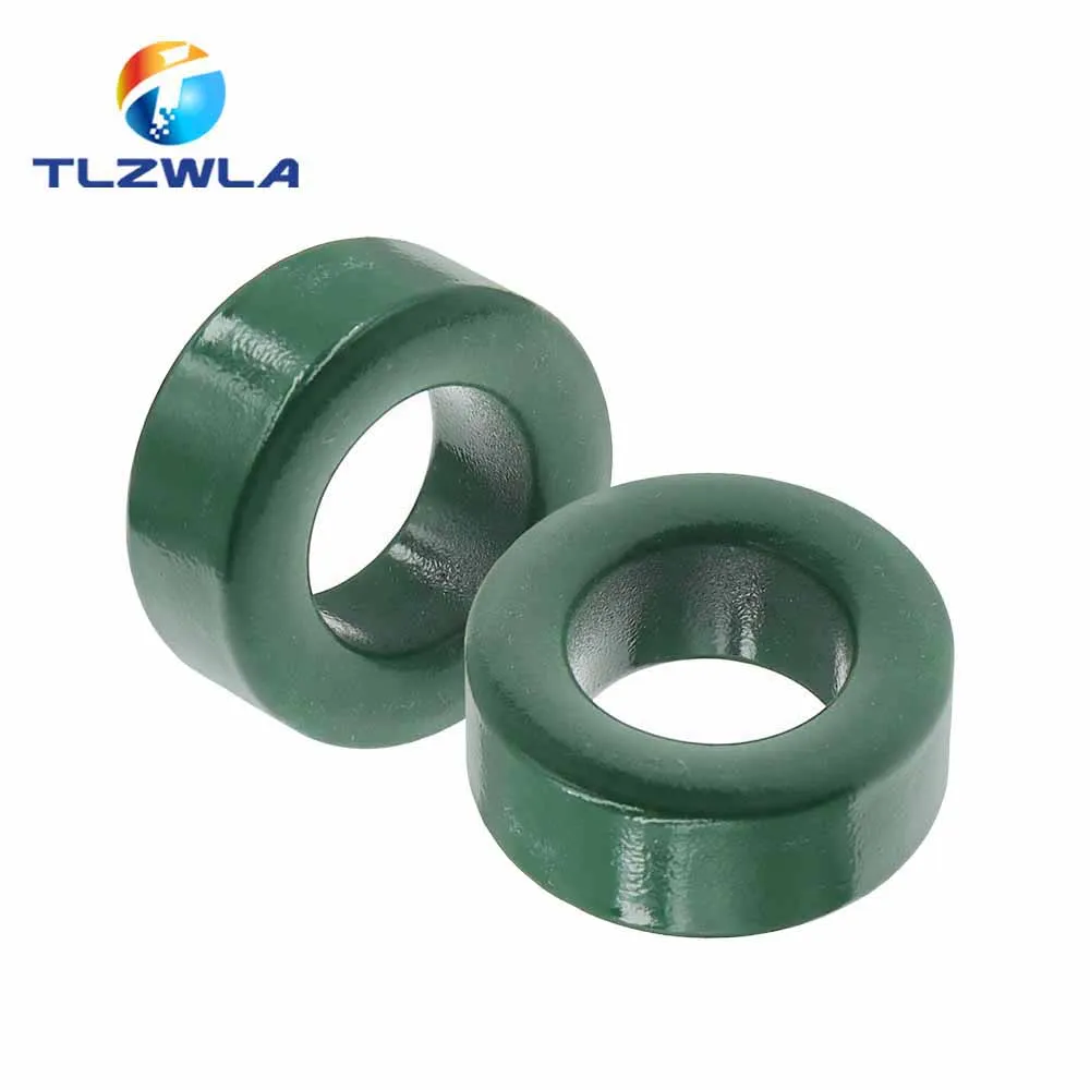 Núcleo de ferrita toroide de hierro verde, 1 piezas, 31x19x13mm, ampliamente utilizado en inductores, transformadores de potencia, transformadores