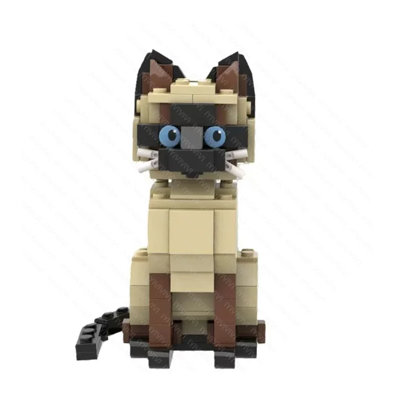 Building Block Cat Decorations Show Love And Companionship Home Decor Comprehensive Collection for Cat Lovers