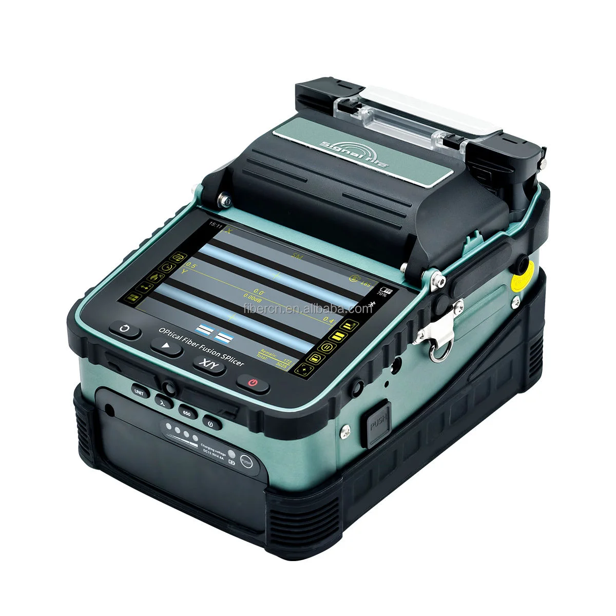 SIgnal Fire AI-6A AI-6A+ 6 Motor Optical Fiber Fusion Splicing Machine  with VIsual Fault Locator  and Optical Power Meter