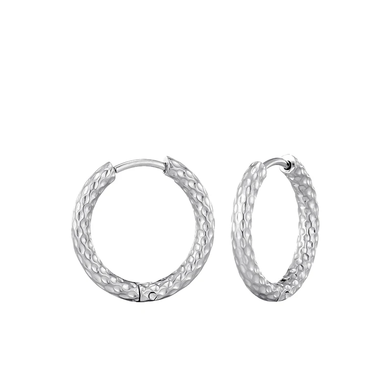2 stücke Mode Edelstahl Hoop Ohrringe Für Frauen Männer Gold Silber Farbe Tiny Knorpel Piercing Trendy Weibliche Hoops Schmuck – Detail 12