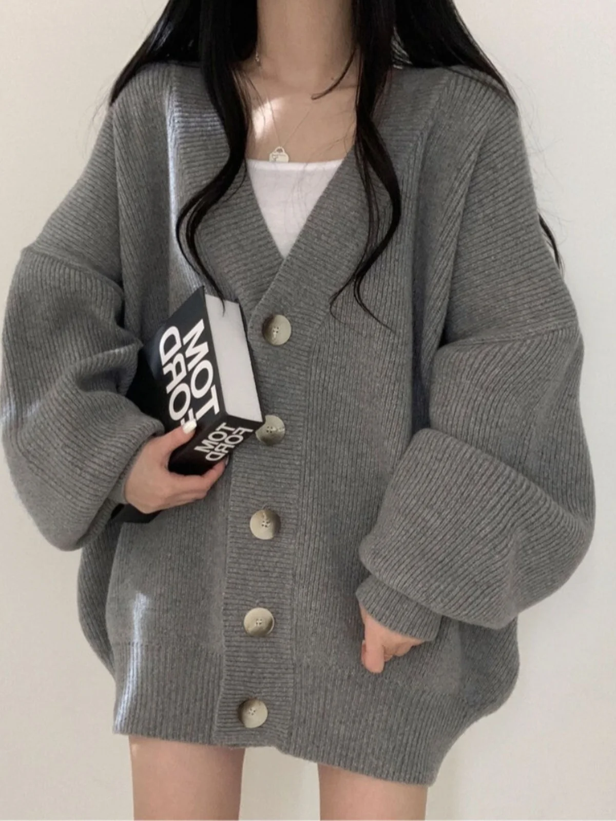 Ay Knitted Open Car… - image