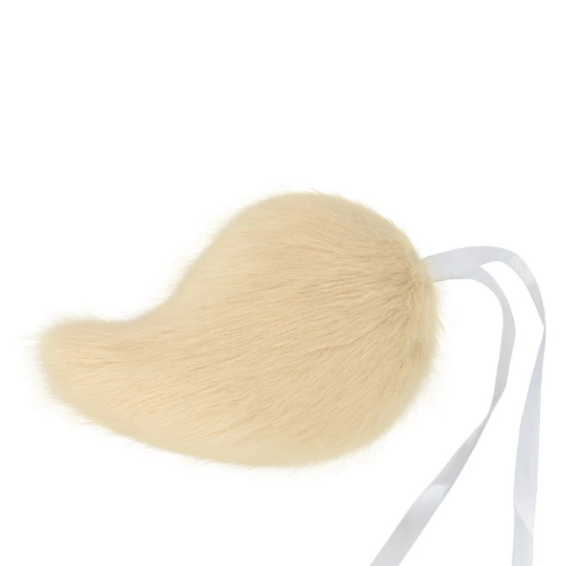 Conjunto fantasia raposas faixa cabelo orelha animal pelúcia, cauda animal, acessórios fantasia