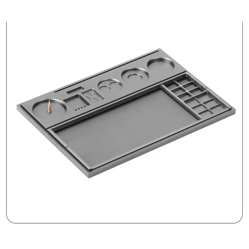 

Watch repair tools Metal parts box Multi-grid distinction Maintenance auxiliary tools Shockproof bracket parts Screw disk