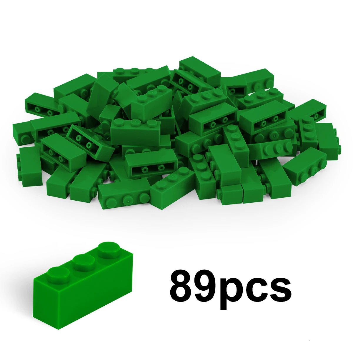 Blocs de construction en brique haute 100g1x3, figurines épaisses, points éducatifs, taille créative, compatibles avec les jouets en plastique pour enfants