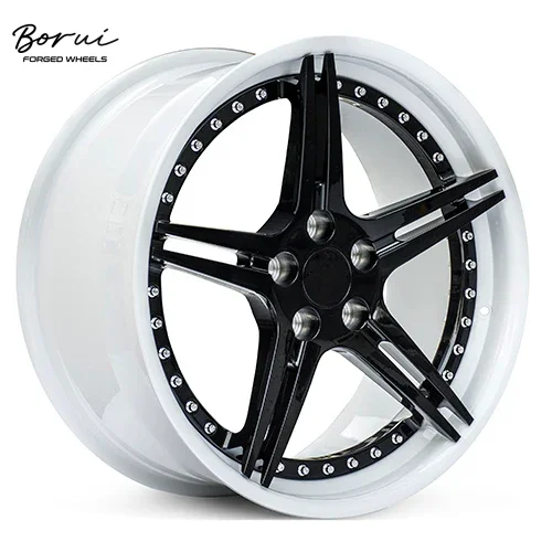 

Borui Forged Wheels Custom Concave Forged For BMW Series 3 5 M2 M3 M4 Aluminum Wheels New Condition 100mm PCD 20mm ET