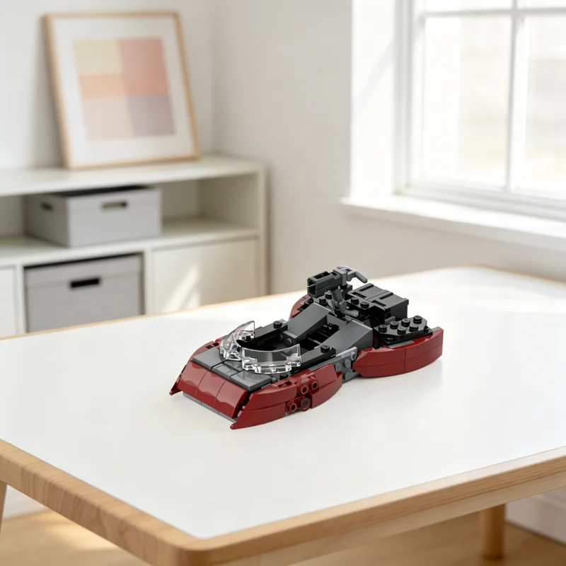 

Набор из 145 деталей MOC: Модель скоростного шаттла Мандалорца 2x Star Battle. Креативный конструктор для демонстрации, коллекционный подарок, декор. Премиум-класс для детей и взрослых.