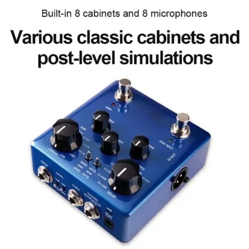 Nux Cabinet and Post-Level Analog Effects Acoustic Guitar Effects Nss-5 - view 2