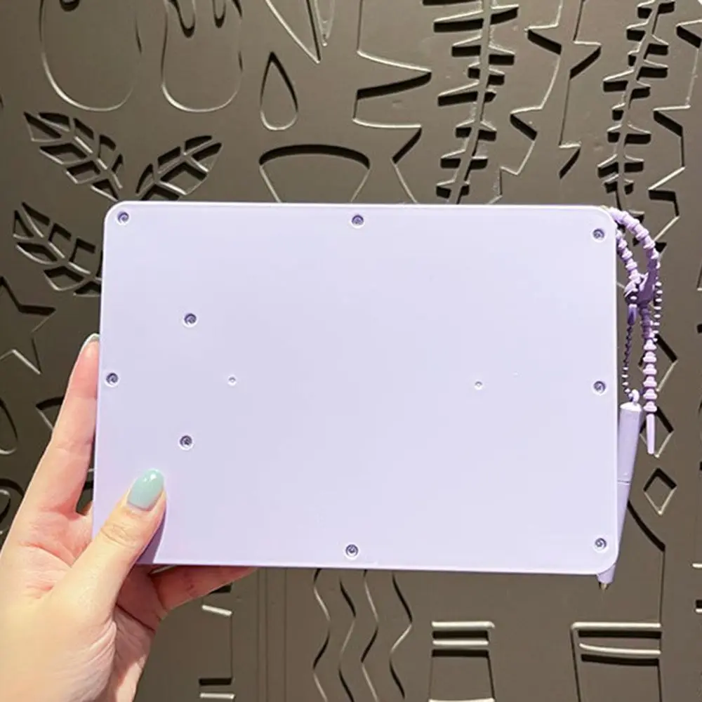 Cute Magnetic Steel Ball Drawing Board Puzzle Cartoon Doodle Board Keychain Fun Sketch Pad Backpack Key Chain Birthday Gift
