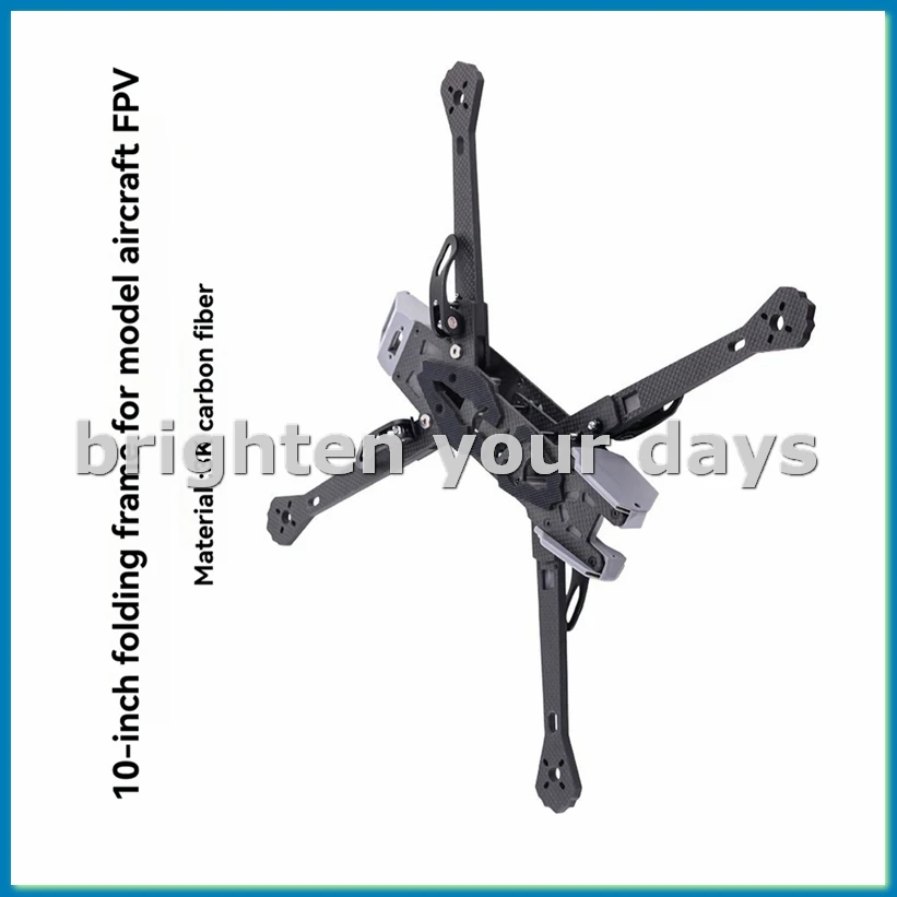 

7 Inch Carbon Fiber Foldable Frame Kit Quadcopter Drone Frame for FPV Freestyle RC Racing Drone Models-VVNB