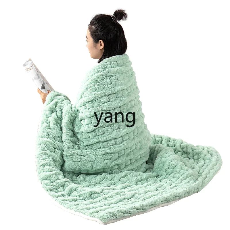 

Yjq electric blanket single household automatic power-off living room cover leg warm blanket