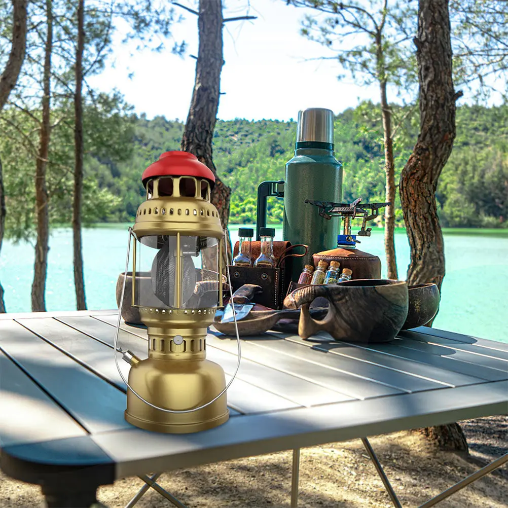 2Pcs Clear Glass Oil Lamp Chimney Replacement for Lamps Transparent Hurricane Lamp Shade Outdoor Camping Hiking Decor