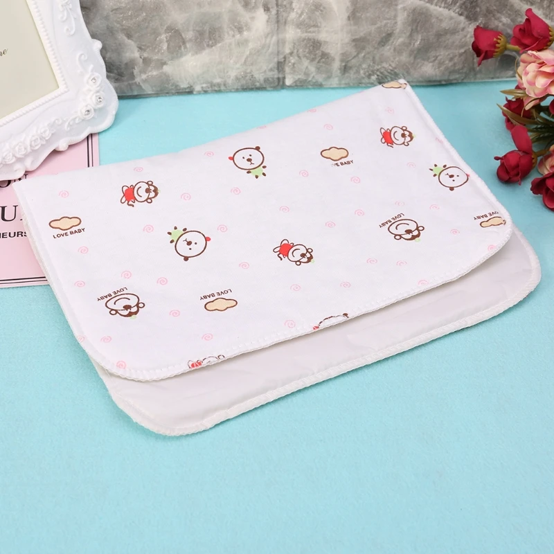 77HD Baby Changing Pad Reusable Waterproof Stroller Diaper Folding Soft Mat Washable