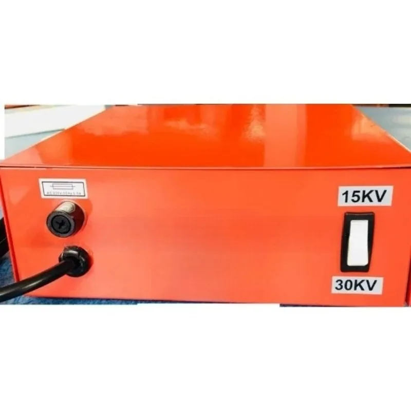 PC03 15-30KV 2-Stage Mini Coating Equipment, Sheet Metal Housing