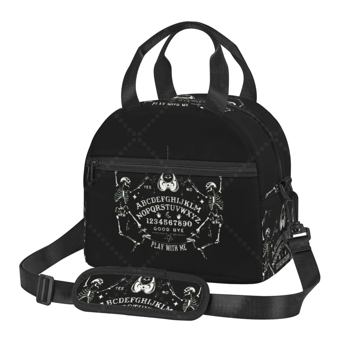 

Ouija Board Lunch Bag for Women Portable Thermal Insulated Lunch Box Picnic Multifunction Food Tote