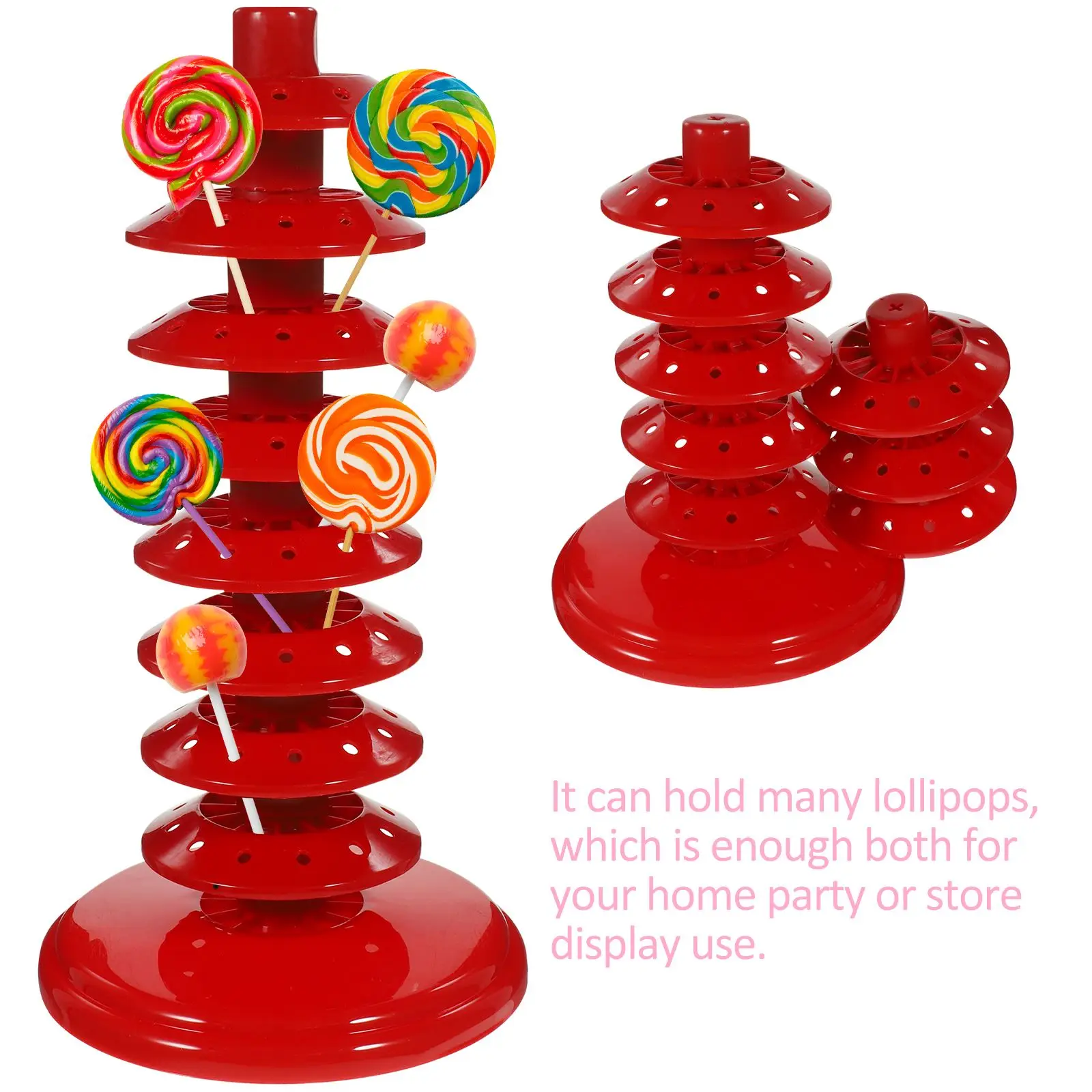 Multi-Tier Lollipop Pop Tiered Lollipop Holder Adjustable Pop Display Rack Lollipop Display Bracket Adjustable Candy Rack