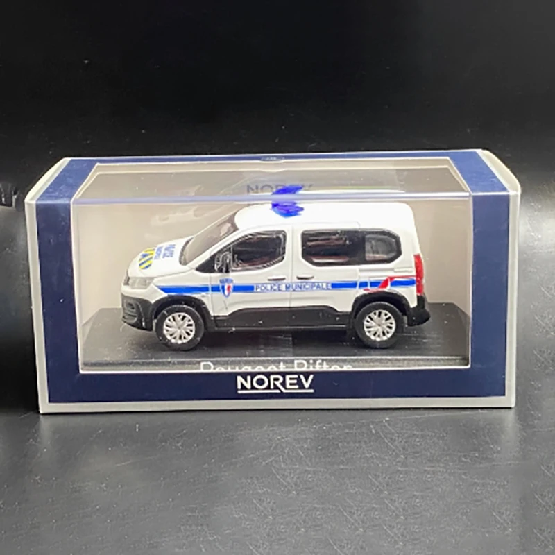 

Norev 1:43 Scale Rifter 2019, имитация полиции, специальная модель автомобиля, литой под давлением сплав, автомобиль, готовый продукт, коллекция для хобби