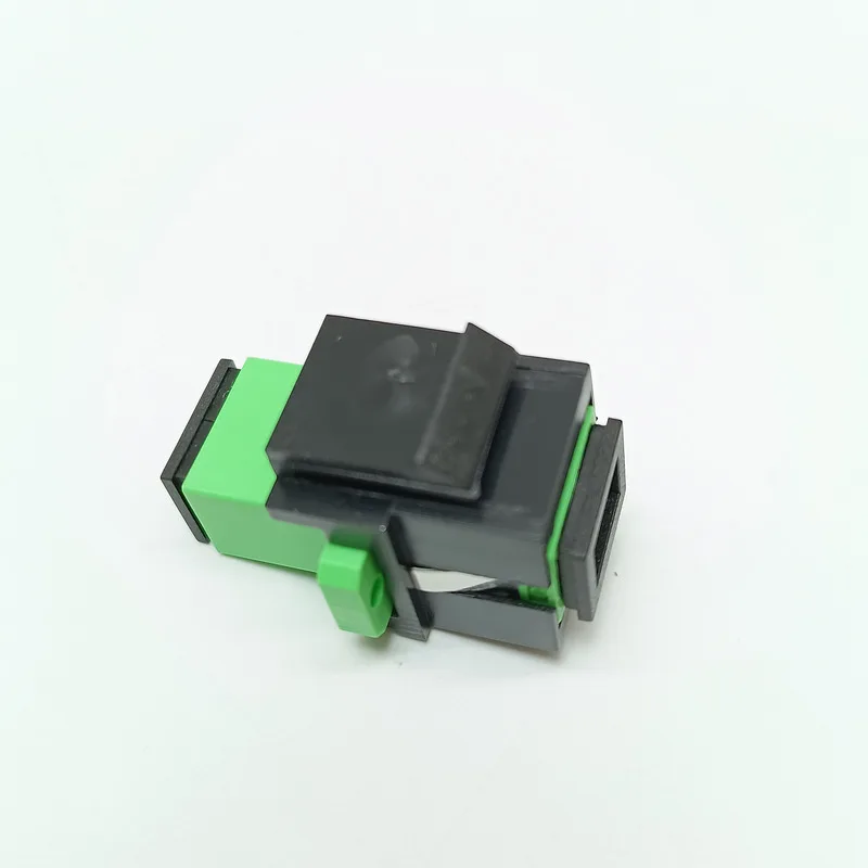 Serat optik LC Duplex SC APC Simplex Keystone Adapter Modular Coupler SM optik adaptor Jack serat Keystone Jack Snap Fitting