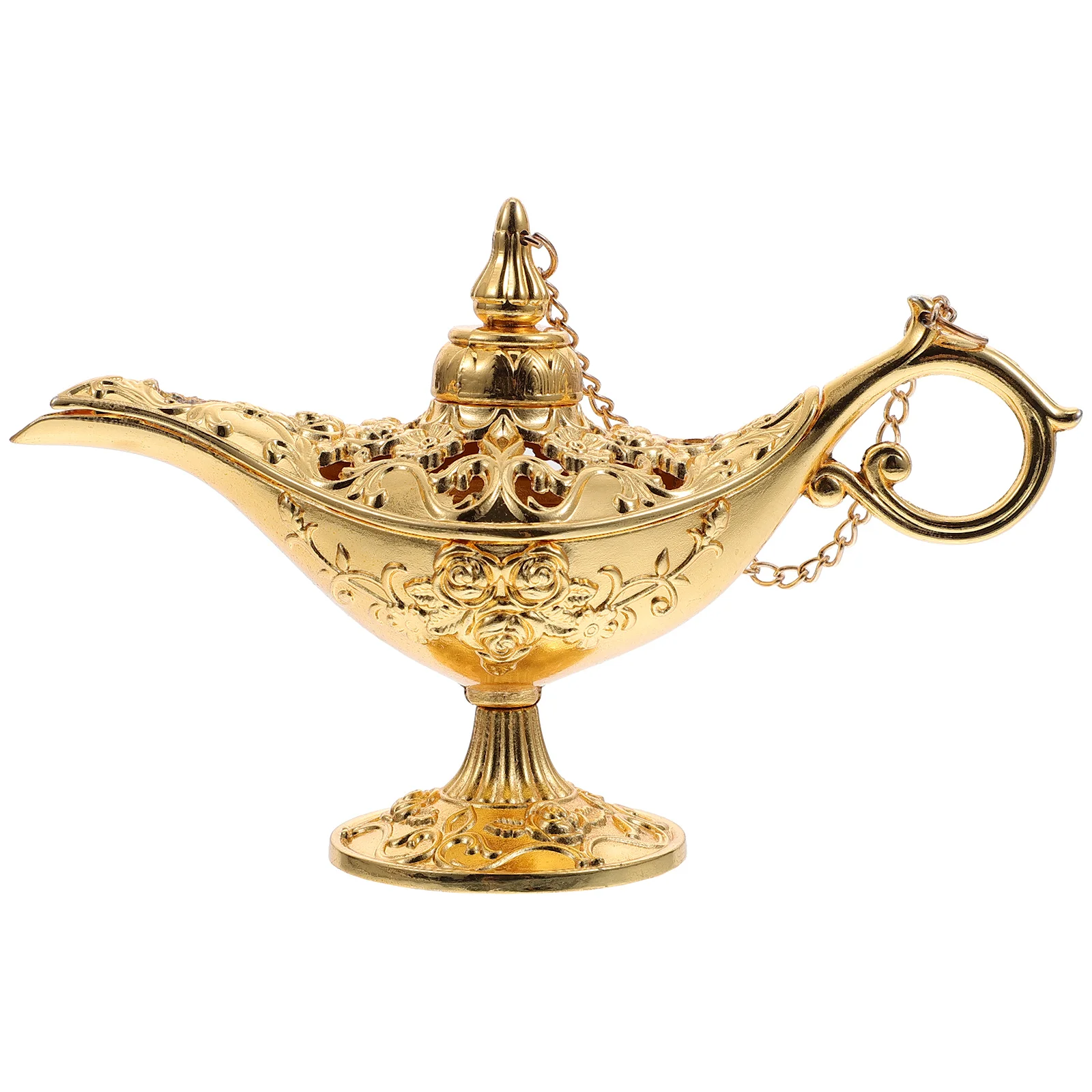 

Lamp Decor Oil Decorations Vintage Party Ghee Retro Artistic Desktop Ornament Aladin Lantern Table Holder Legend Purse Birthday