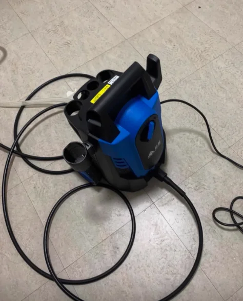 

220 В 1400 Вт Автомойка высокого давления Автомойка Многофункциональная мойка высокого давления 105 бар Насос для мойки автомобиля с водяным пистолетом