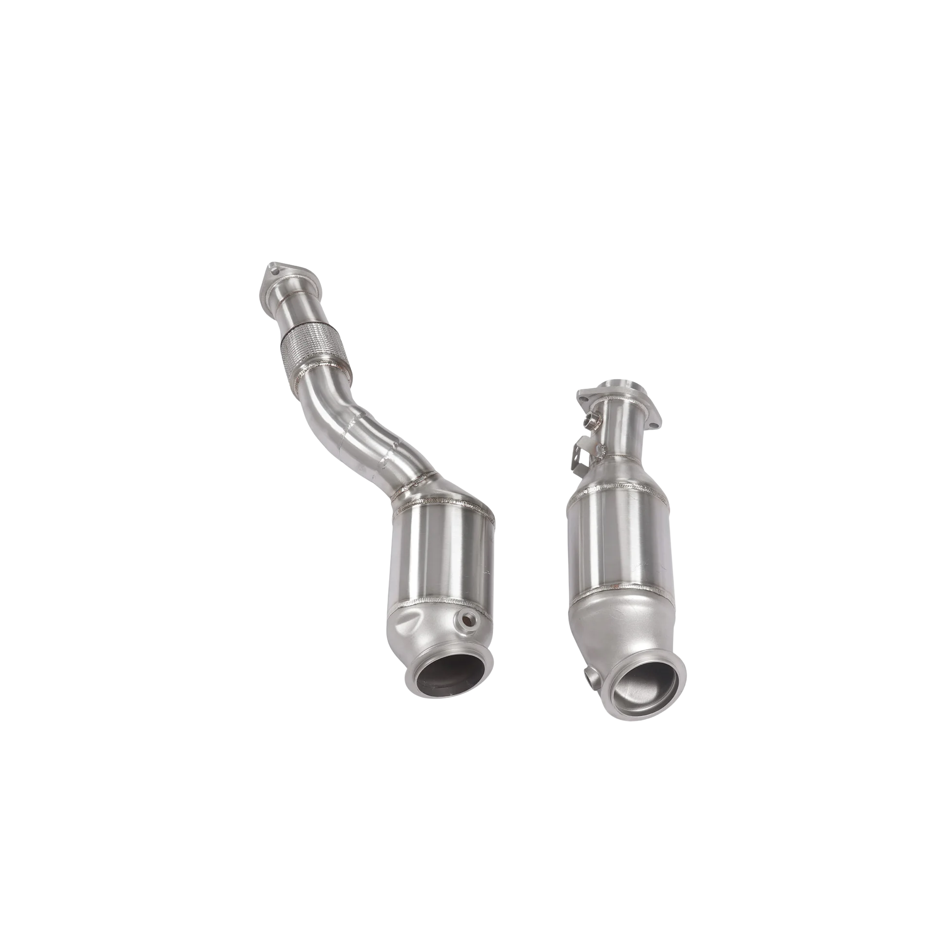 

YT Exhaust Pipe System Front Section Pipe (Catted Downpipe) with Brushed Finish Process for BMW G8X M2 M3 M4 Series 3.0T