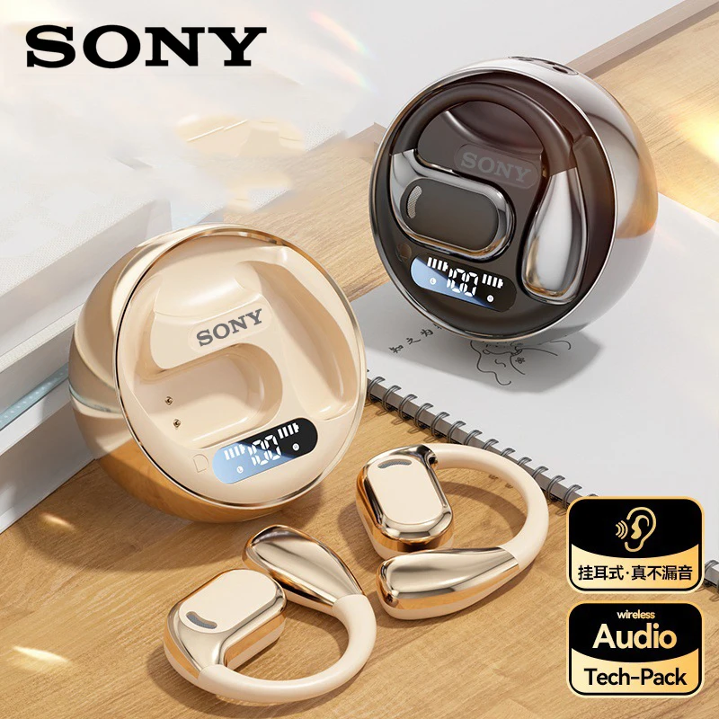 

SONY M76 Wireless Headphones OWS HiFi Stereo Open Bluetooth 5.4 Earphones with Mic Call Noise Reduction Sports Waterproof