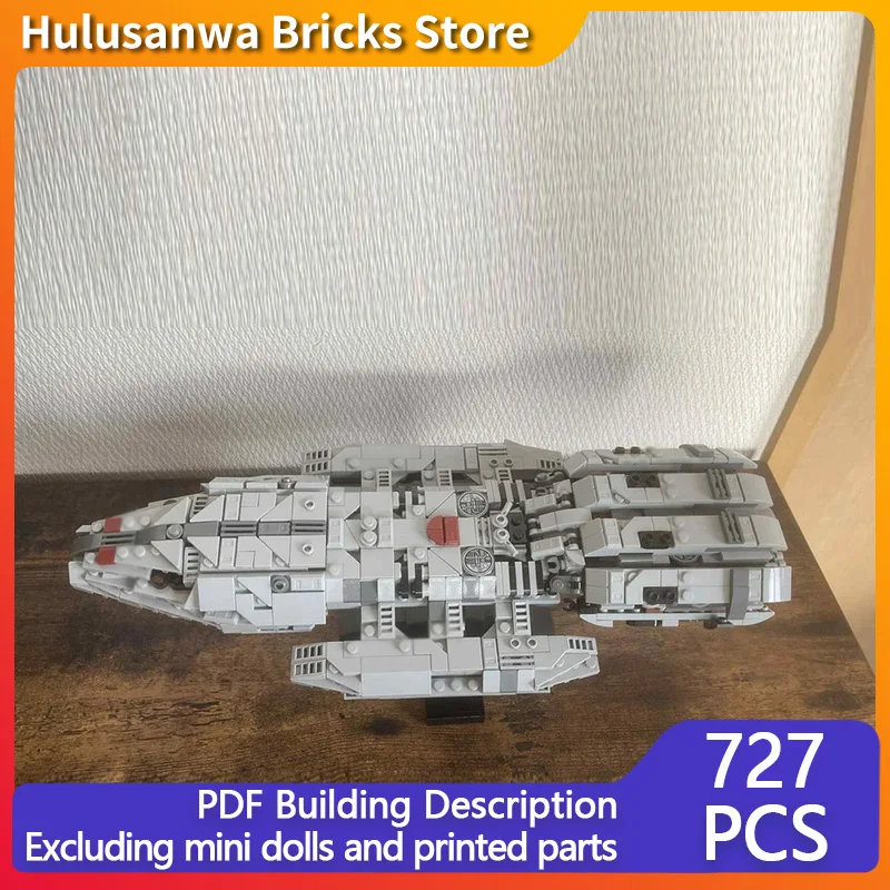 

Popular Movie Model MOC Building Bricks Space Combat Battleship Modular Technology Gifts Holiday Assemble Children Toys Suit