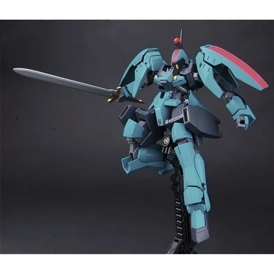 Bandai Original Gundam Iron Blood Assembly Model HG IBO 17 Grayzzatel Karta Anime Action Doll Assembly Toy Children's Gift