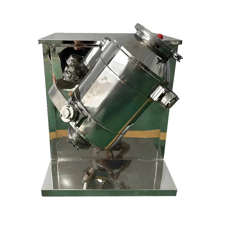 Mezclador tridimensional para vegetales agrícolas, mezclador de azúcar y glutamato monosódico