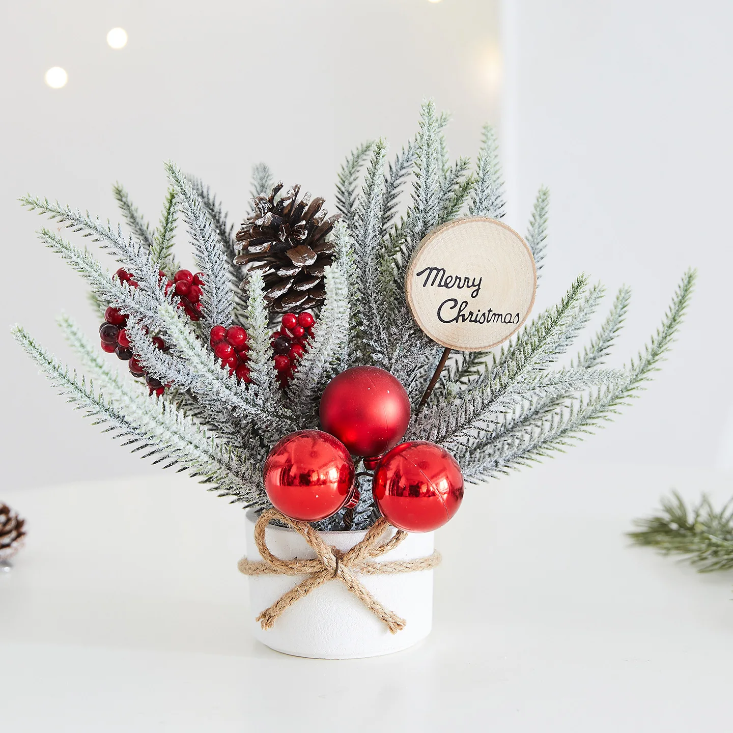 Weihnachtsdekorationen Desktop Mini Weihnachtsbaum Weihnachtsgeschenke Wohnzimmer Schlafzimmer Atmosphäre Dekorationen Stern