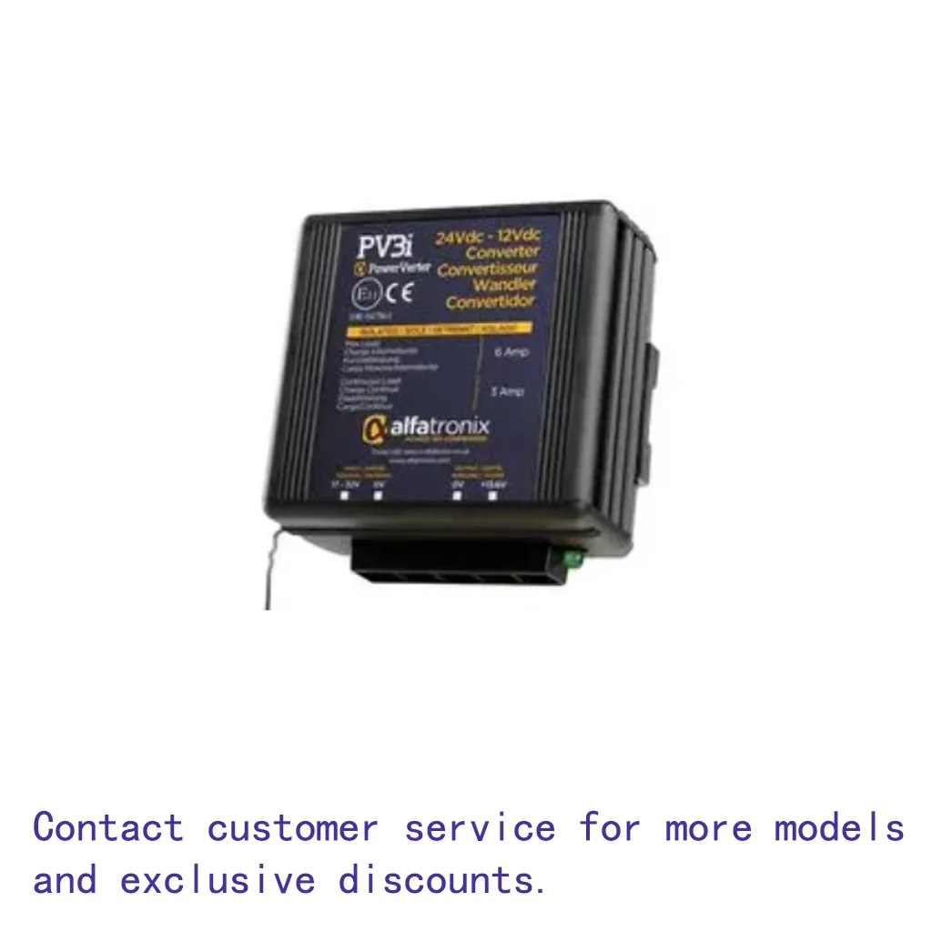 ALFATRONIX PV3I Isolated DC-DC Power Converter, Chassis Mount, Enclosed, ITE Approved, 2:1 Ratio, 36W Single 12V Output
