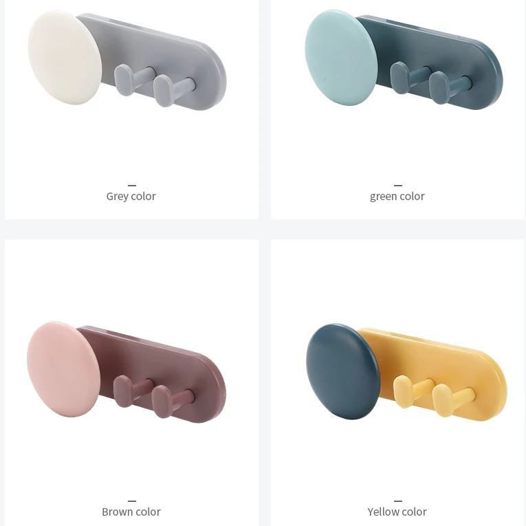 Wall Storage Organization Hook Punch-free Power Plug Socket wire Holder Kitchen Hook Wall Adhesive Hanger Office Kitchen Rack