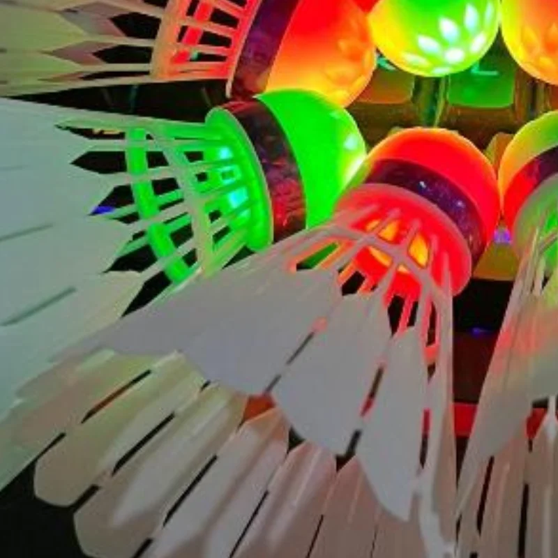 

Luminous Windproof Luminous Badminton Ball, Super Durable And Unbreakable, Outdoor Fluorescent Bright Nylon Ball With Light