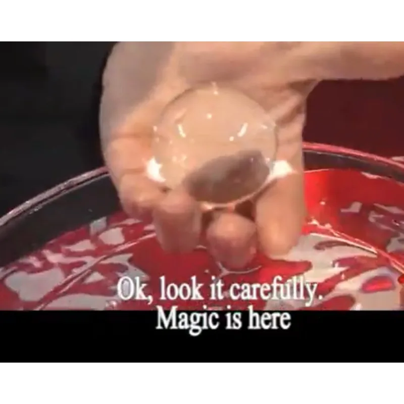 

Волшебный трюк с невидимым шаром — ультра-гладкий пузырь от мяча, мгновенная иллюзия для крупным планом и уличным выступлением, гладкий реквизит для ментализма