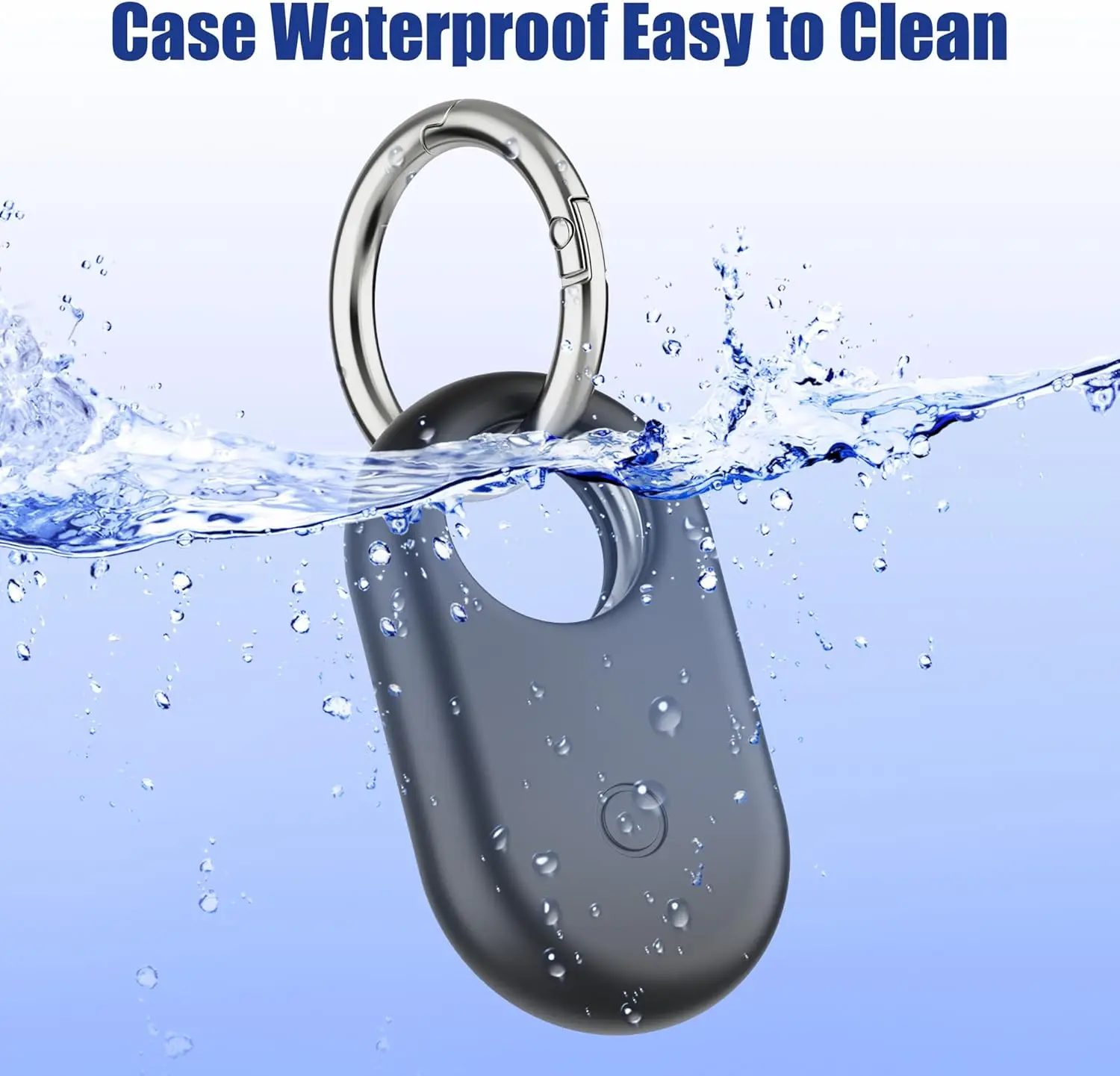 4 Pack Silicone Case for Samsung SmartTag2, Silicone Holder for Galaxy Smart Tag 2 for Backpacks, Car Keys, Luggage, Dog Collars