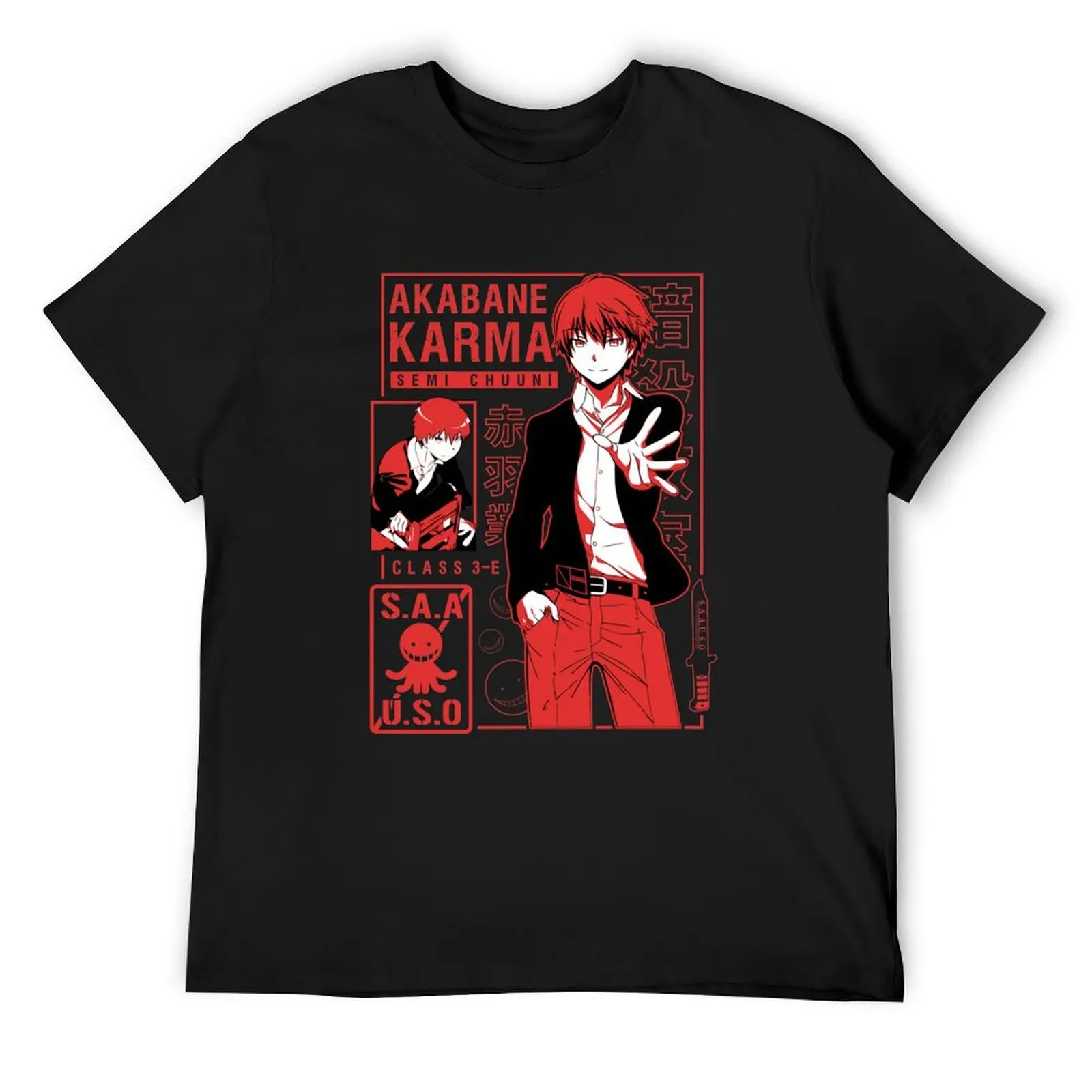 

KARMA AKABANE T-Shirt T-shirts oversize anime tshirt luxury t-shirt anime shirt mens t shirts