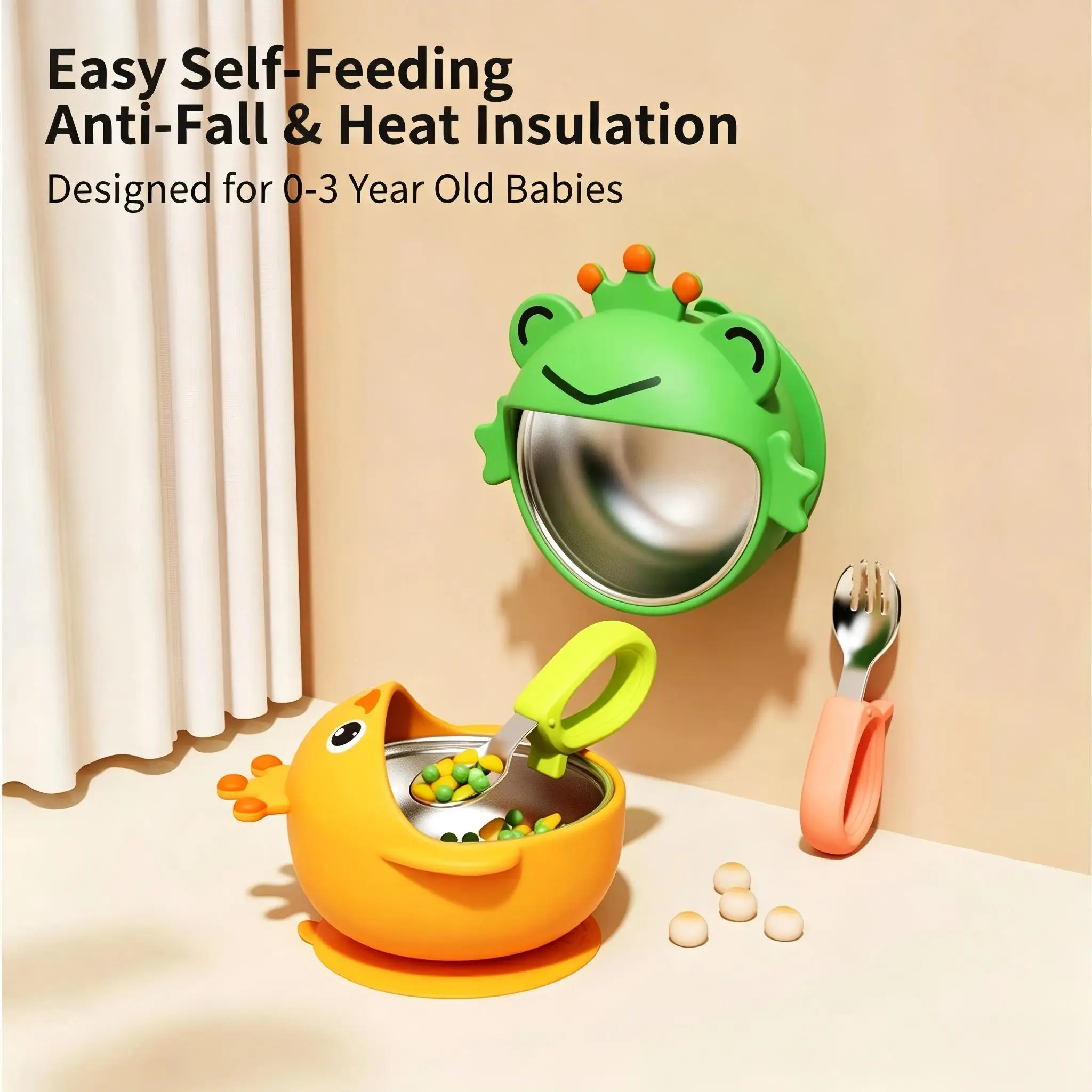 tazon-de-alimentacion-antideslizante-para-bebes-base-de-succion-de-silicona-de-grado-alimenticio-vajilla-infantil-de-acero-inoxidable