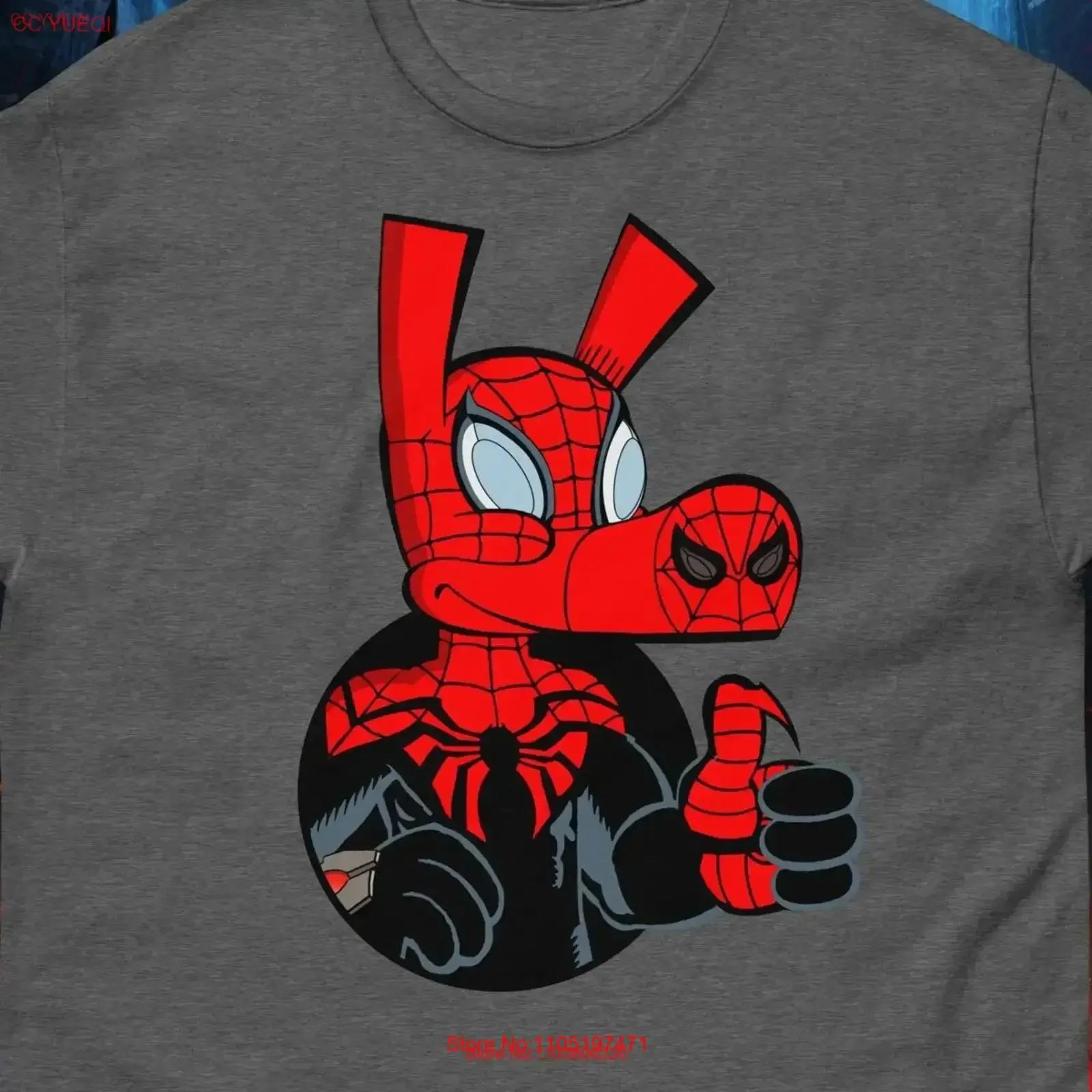 

Otto Octopussycat Superior Spider Ham Variant Distressed Классическая футболка винтажная стираная удобная графика