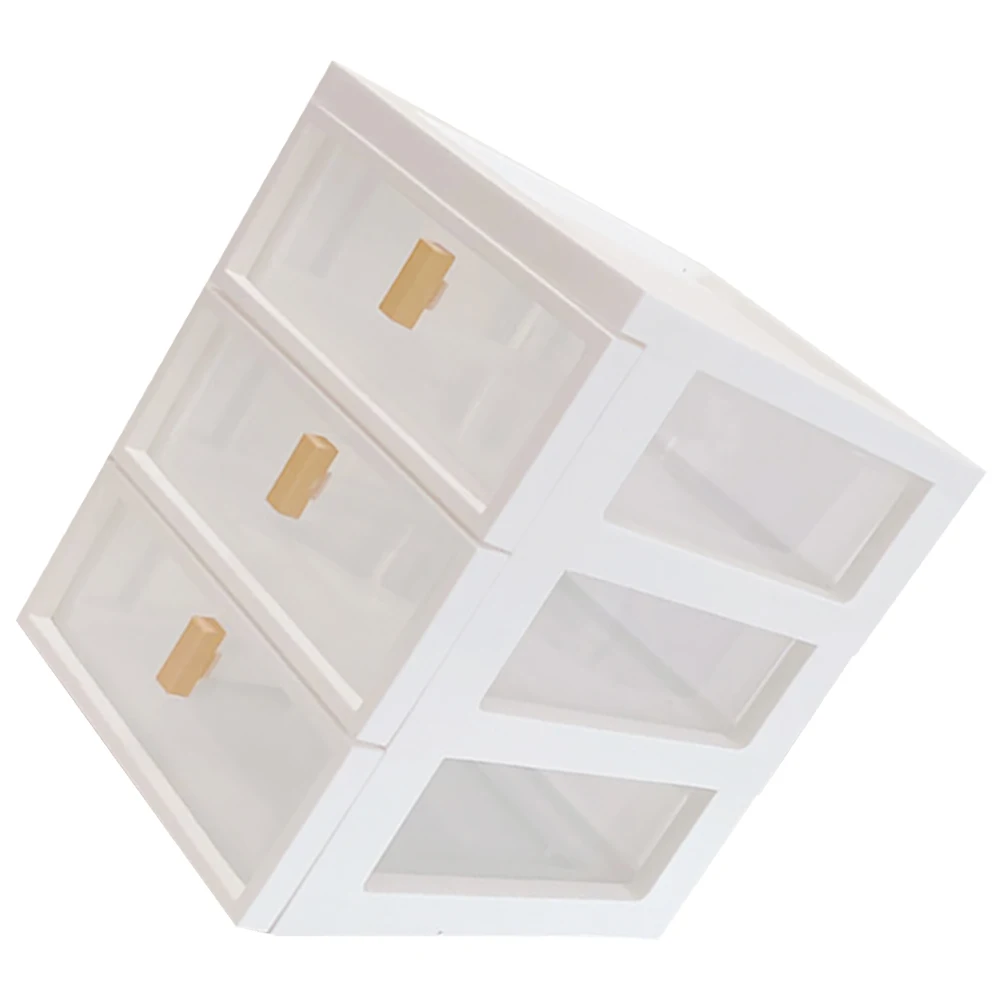 

Desktop Drawer Clear Plastic Storage Box Stationery Jewelry Desktop Box Holder Desk Tidy Large Capacity
