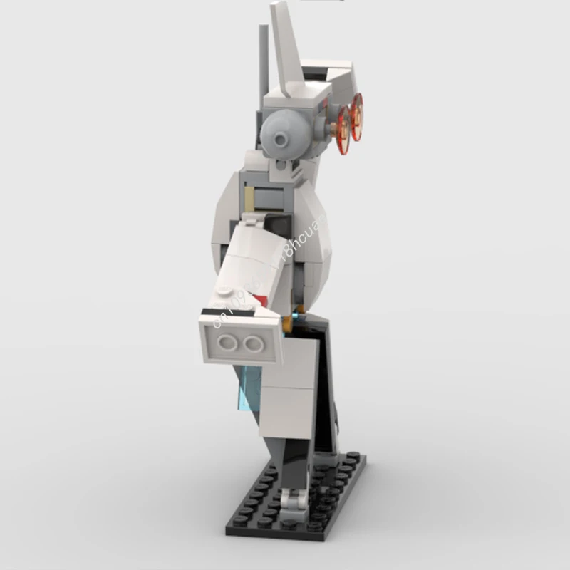 94 個 MOC ロボットマン nan モデルビルディングブロックレンガクラフトおもちゃ教育モジュラーキッズアーキテクチャクリスマスギフト