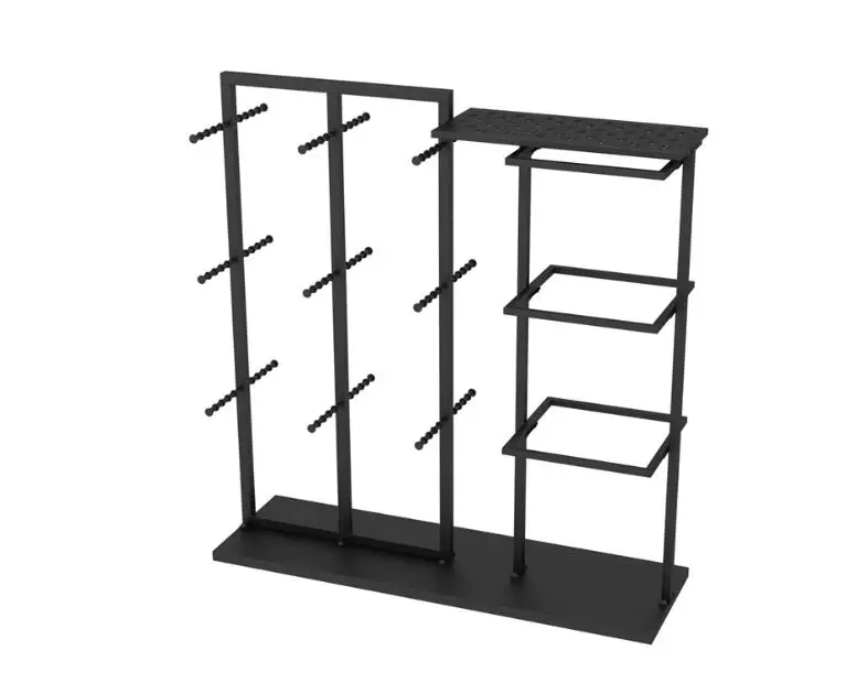 Underwear store underwear shelves, underwear and bra display racks, double-sided hanging shorts display racks in shopping malls