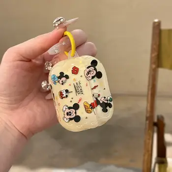 Julklapp Super Disney Söt Musse Pigg Tecknad Anime, Plastfallssäkert hörlursfodral För Airpods 4, 1, 2, 3, Pro, Pro2 10 best sales Mickey airpods - №8